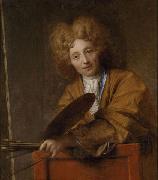 Jean-Baptiste Santerre Self portrait oil painting on canvas